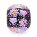 Elfbeads Dreamhearts Flowerpainting  glass Bead by The Alternative Bead. Your official Elfbeads Retailer from Germany