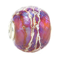 Ogerbeads Dreamtime Wired Sphere purple and orange glass Bead by The Alternative Bead. Your official Ogerbeads Retailer from Germany