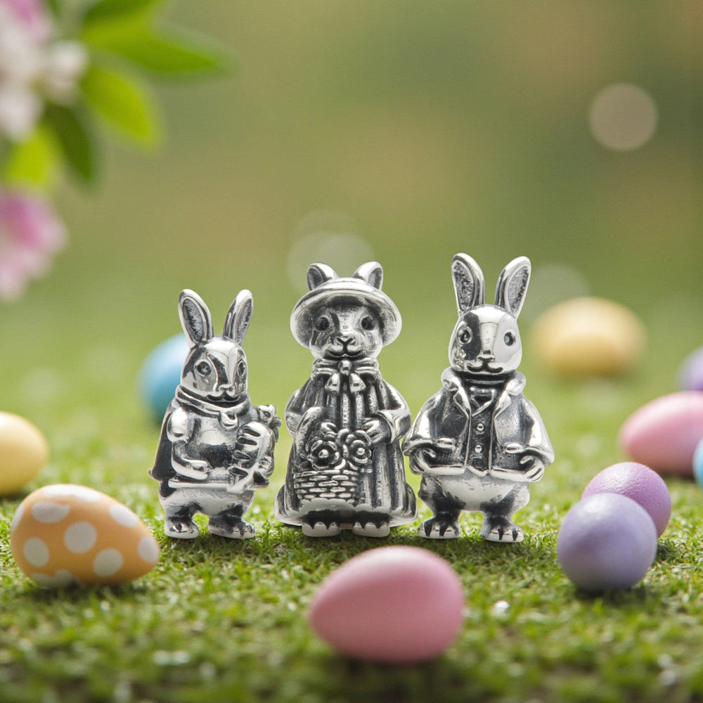 Ogerbeads Bravebun silver sterling-silver Bead by The Alternative Bead. Your official Ogerbeads Retailer from Germany