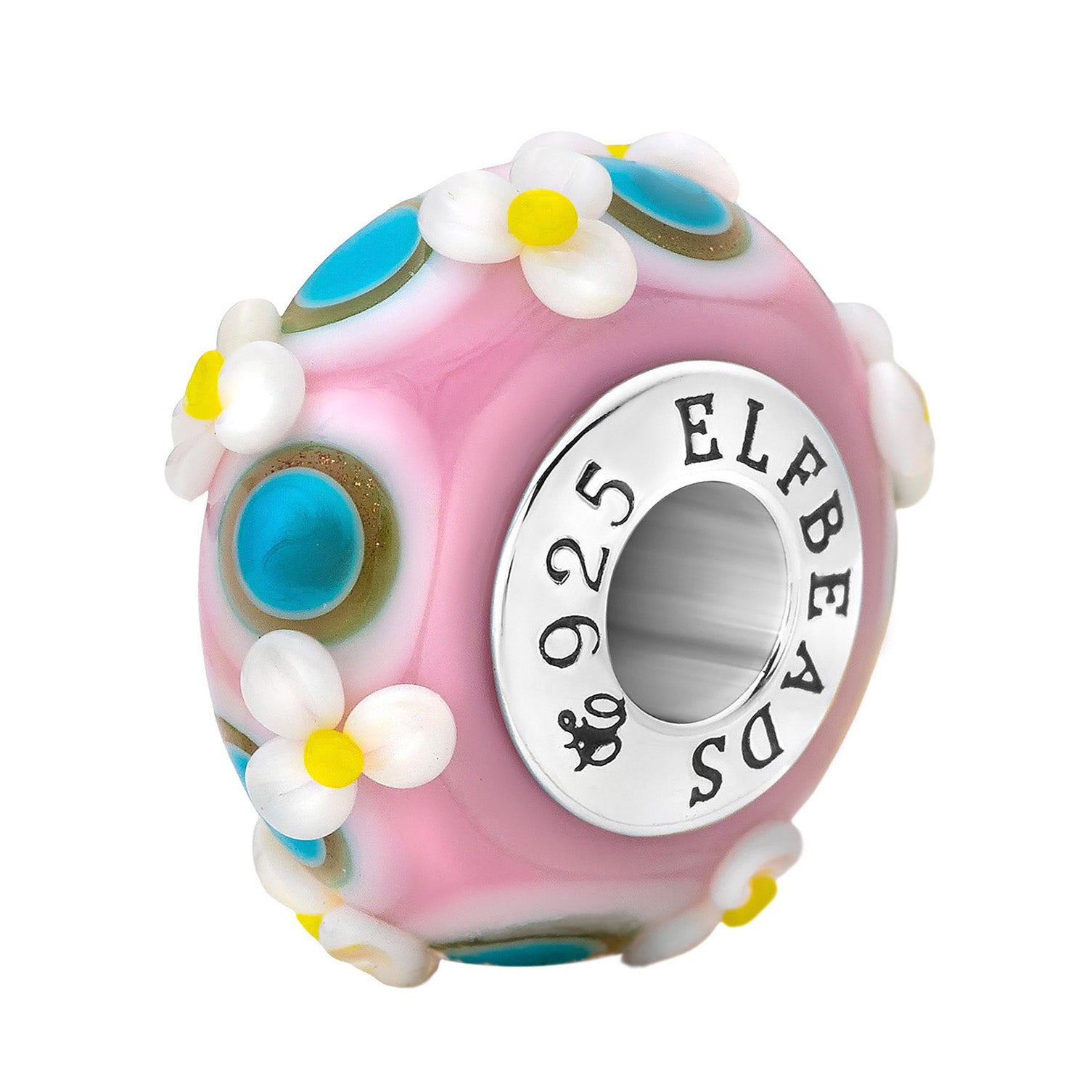 Elfbeads Easter Blossoms Allure pink glass Bead by The Alternative Bead. Your official Elfbeads Retailer from Germany