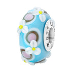 Elfbeads Easter Blossoms Sky blue glass Bead by The Alternative Bead. Your official Elfbeads Retailer from Germany