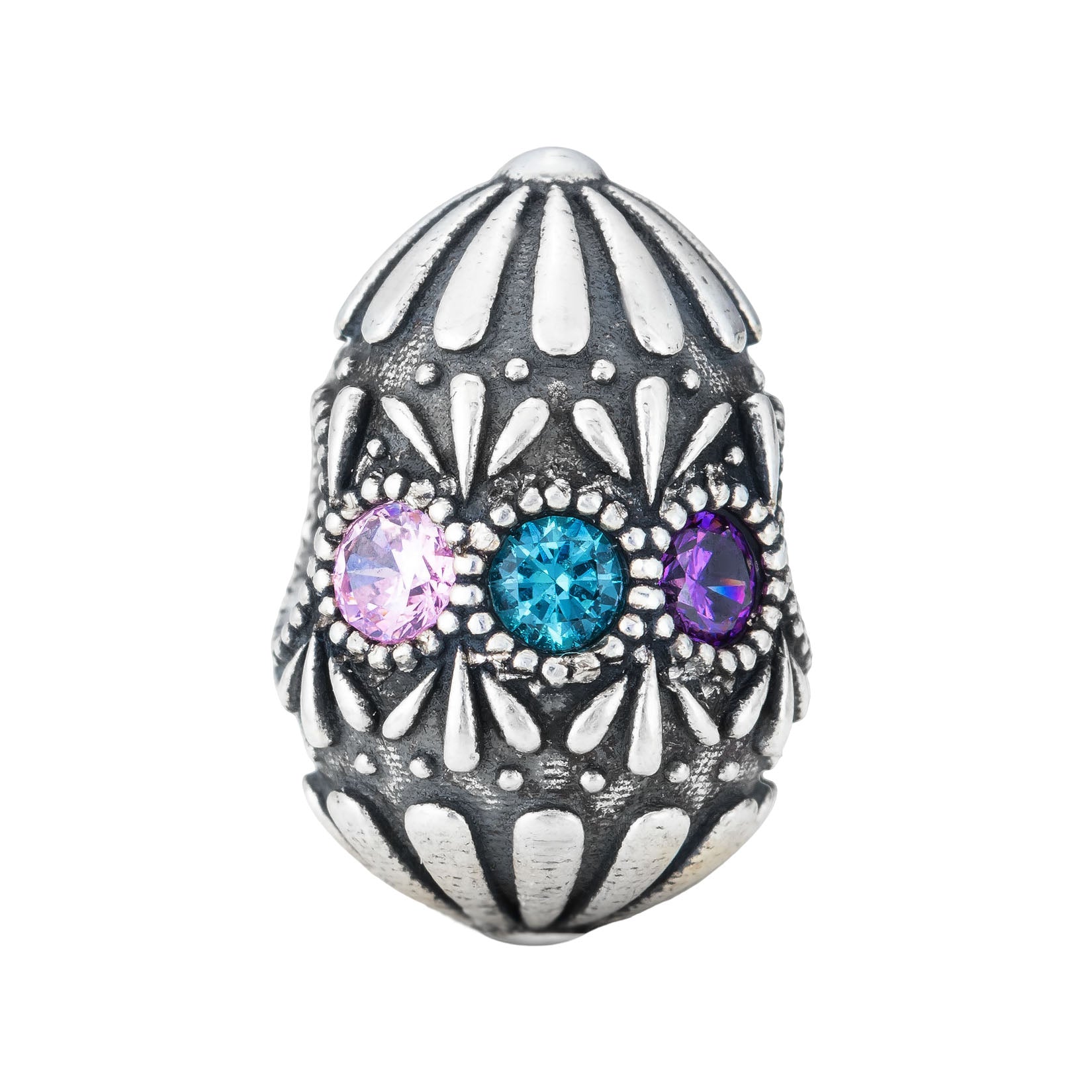 Elfbeads Eggcellent Sparkle silver sterling-silver Bead by The Alternative Bead. Your official Elfbeads Retailer from Germany