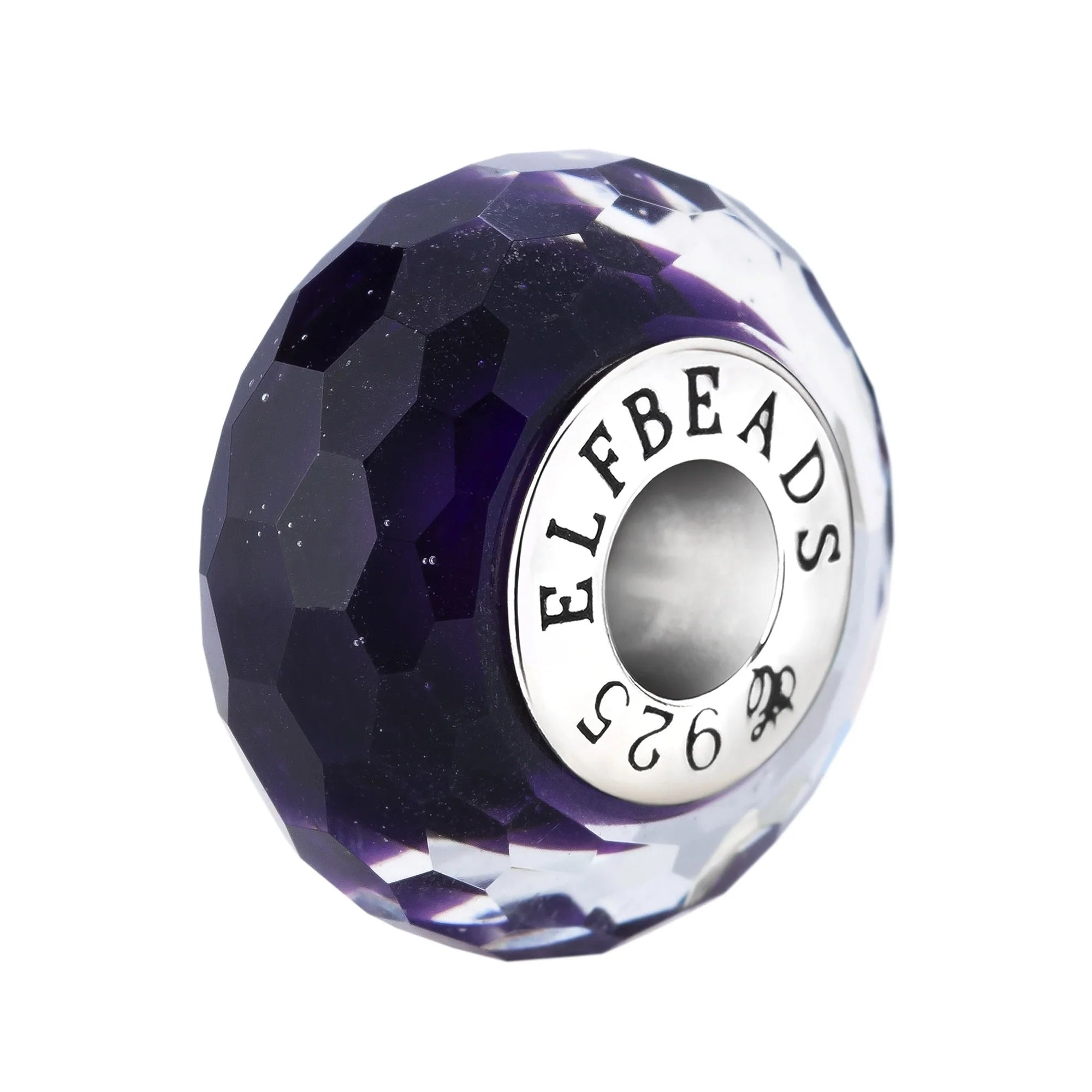 Elfbeads Eggplant Fractal purple glass Bead by The Alternative Bead. Your official Elfbeads Retailer from Germany