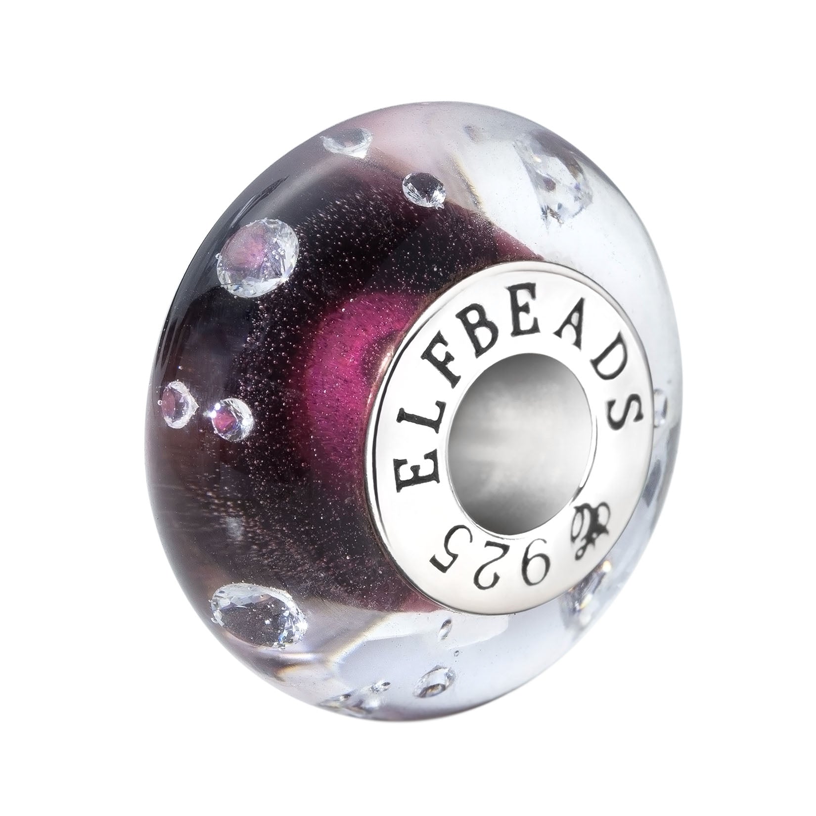 Elfbeads Eggplant Monroe purple glass Bead by The Alternative Bead. Your official Elfbeads Retailer from Germany