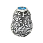 Elfbeads Eggstravagant Gem Blue silver sterling-silver Bead by The Alternative Bead. Your official Elfbeads Retailer from Germany