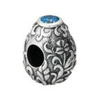 Elfbeads Eggstravagant Gem Blue silver sterling-silver Bead by The Alternative Bead. Your official Elfbeads Retailer from Germany
