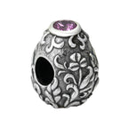 Elfbeads Eggstravagant Gem Pink silver sterling-silver Bead by The Alternative Bead. Your official Elfbeads Retailer from Germany