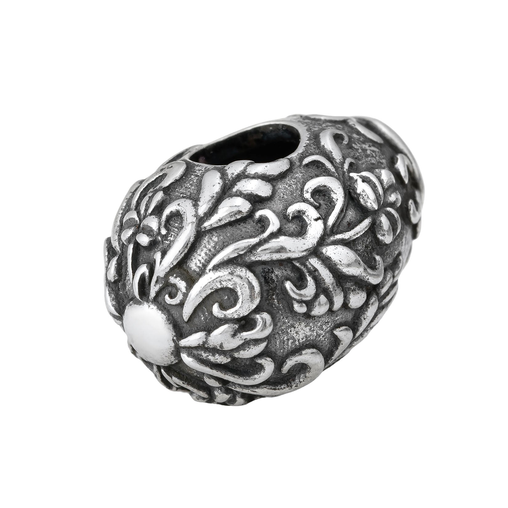 Elfbeads Eggstravagant Gem Pink silver sterling-silver Bead by The Alternative Bead. Your official Elfbeads Retailer from Germany