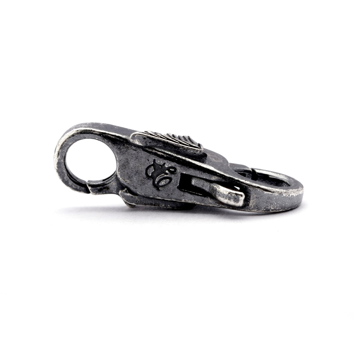 Elfbeads ElfWings Lock - Dark gray sterling-silver Lock by The Alternative Bead. Your official Elfbeads Retailer from Germany