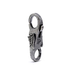 Elfbeads ElfWings Lock - Dark gray sterling-silver Lock by The Alternative Bead. Your official Elfbeads Retailer from Germany