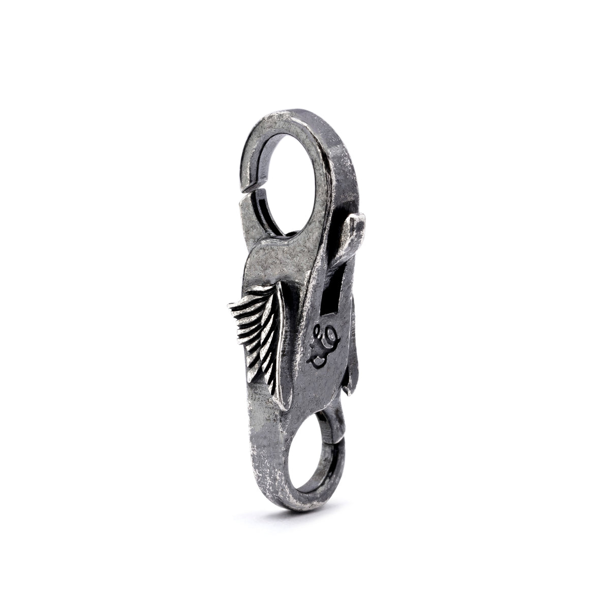Elfbeads ElfWings Lock - Dark gray sterling-silver Lock by The Alternative Bead. Your official Elfbeads Retailer from Germany