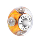 Elfbeads Enchanted Pumpkin Blossom  glass Bead by The Alternative Bead. Your official Elfbeads Retailer from Germany