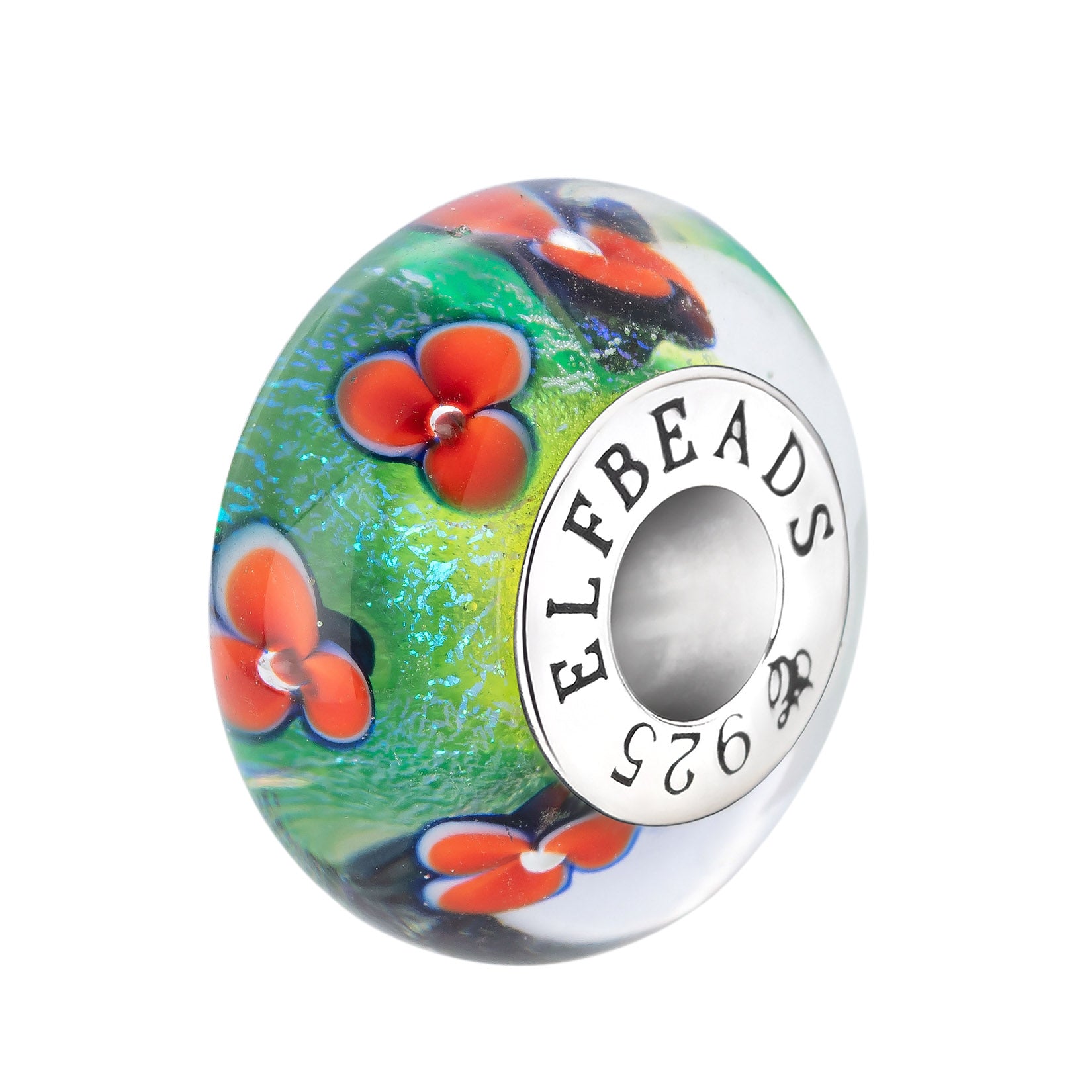 Elfbeads Evergreen Grove Petals   Bead by The Alternative Bead. Your official Elfbeads Retailer from Germany
