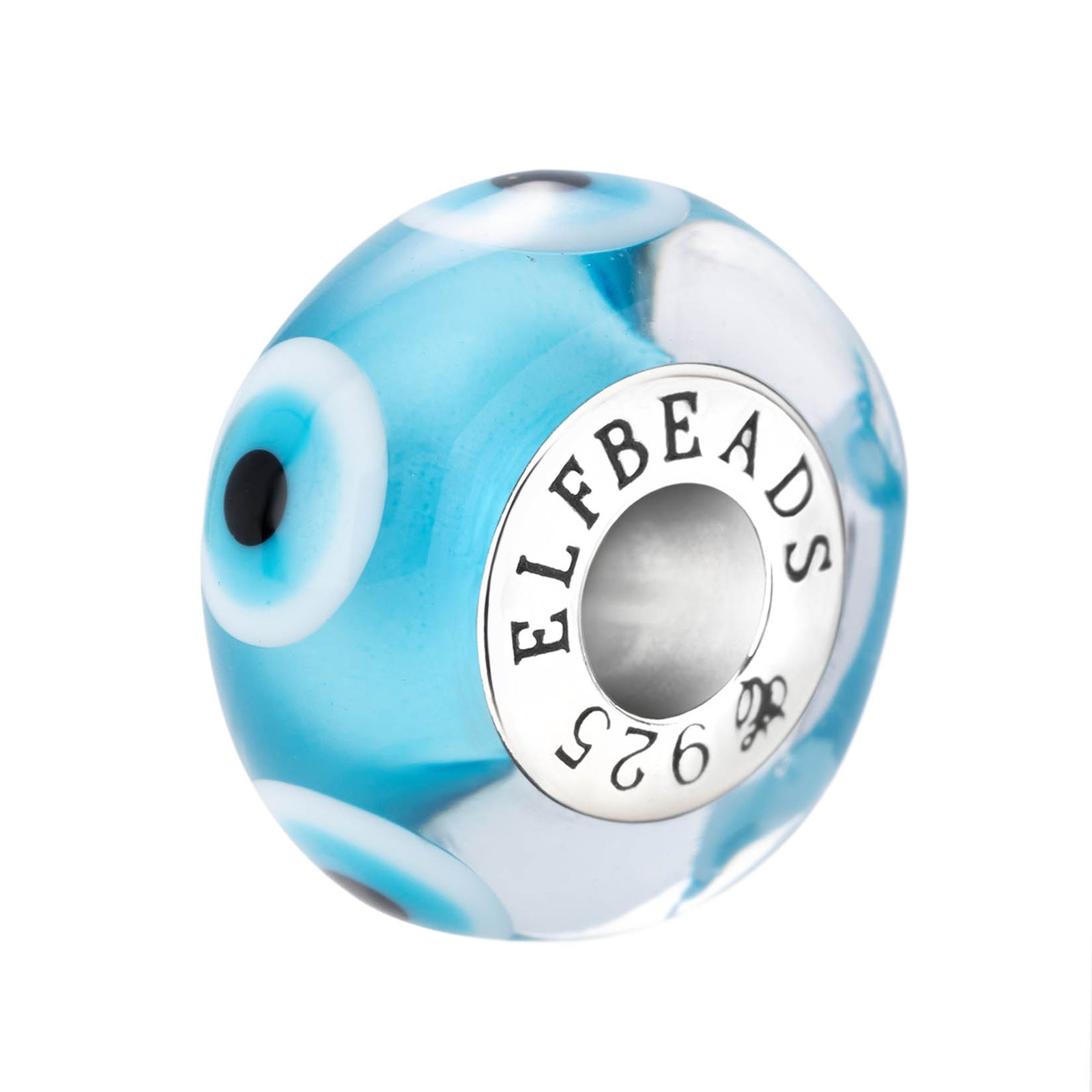 Elfbeads Evil Eye of Prosperity  glass Bead by The Alternative Bead. Your official Elfbeads Retailer from Germany