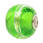 Ogerbeads Fairy Candy Apple Wired Sphere green glass Bead by The Alternative Bead. Your official Ogerbeads Retailer from Germany