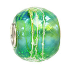 Ogerbeads Fairy Garden Wired Sphere green glass Bead by The Alternative Bead. Your official Ogerbeads Retailer from Germany