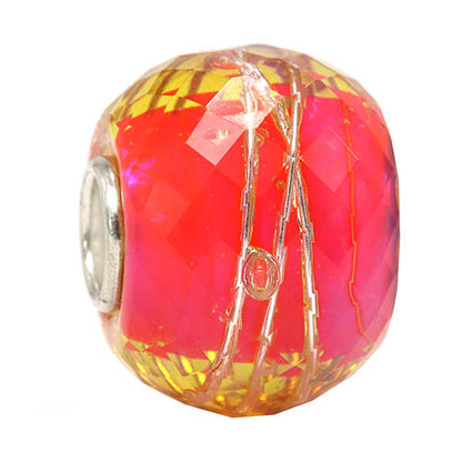  Ogerbeads Fairy Pink Wired Sphere Bead by The Alternative Bead 