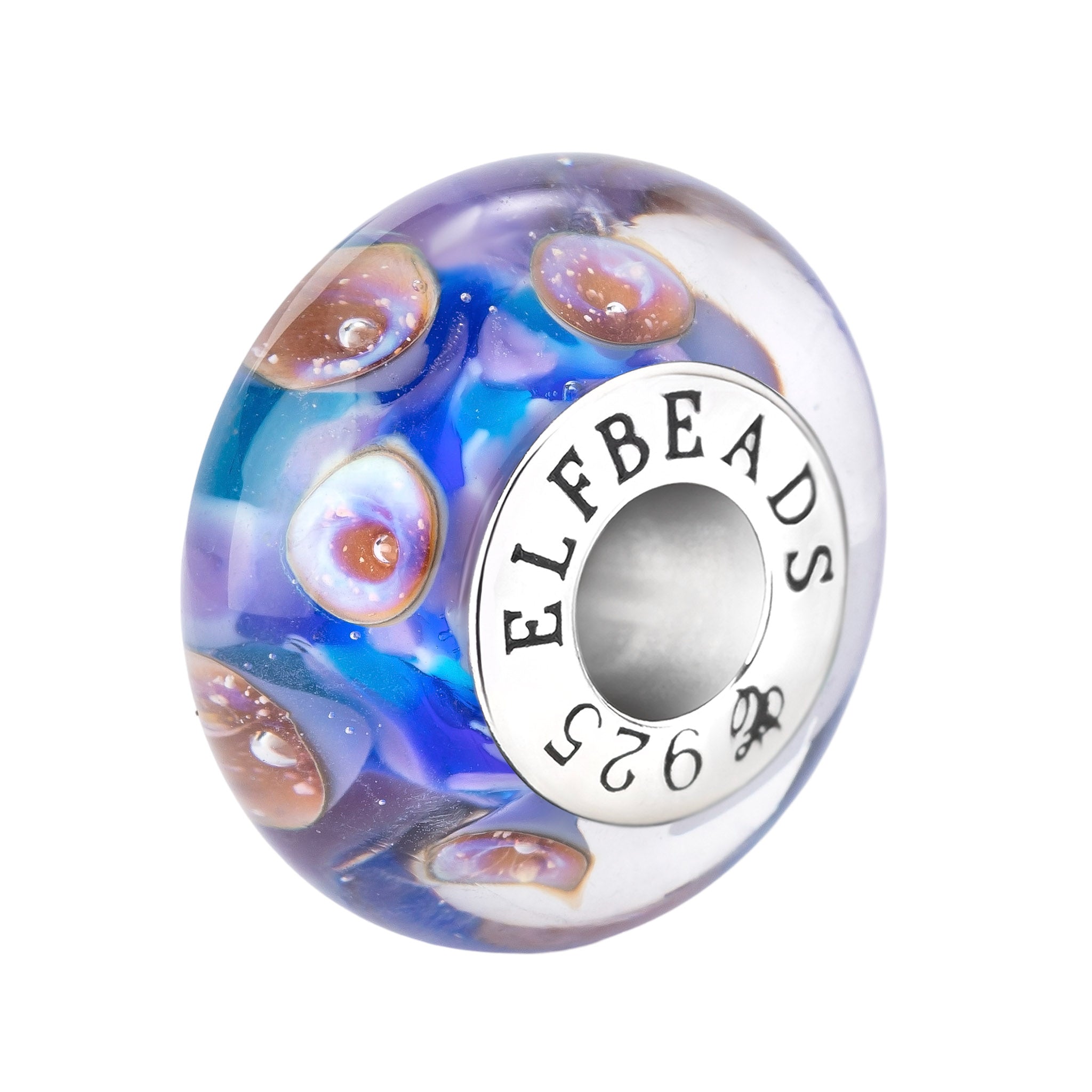 Elfbeads Fairy Pond Universe blue glass Bead by The Alternative Bead. Your official Elfbeads Retailer from Germany