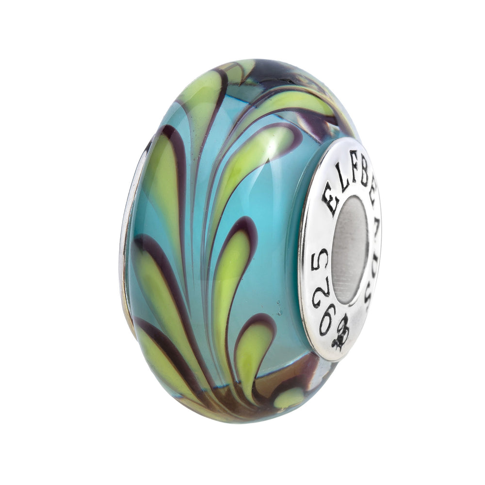 Elfbeads Falcon Feather Sprout  glass Bead by The Alternative Bead. Your official Elfbeads Retailer from Germany