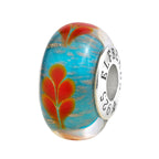 Elfbeads Fall Sky Leaves Golddust  glass Bead by The Alternative Bead. Your official Elfbeads Retailer from Germany