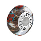 Elfbeads Feather Leaves Golden Forest  glass Bead by The Alternative Bead. Your official Elfbeads Retailer from Germany