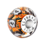 Elfbeads Fire Skulls World orange glass Bead by The Alternative Bead. Your official Elfbeads Retailer from Germany