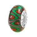 Elfbeads Firebird Feather Monroe  glass Bead by The Alternative Bead. Your official Elfbeads Retailer from Germany