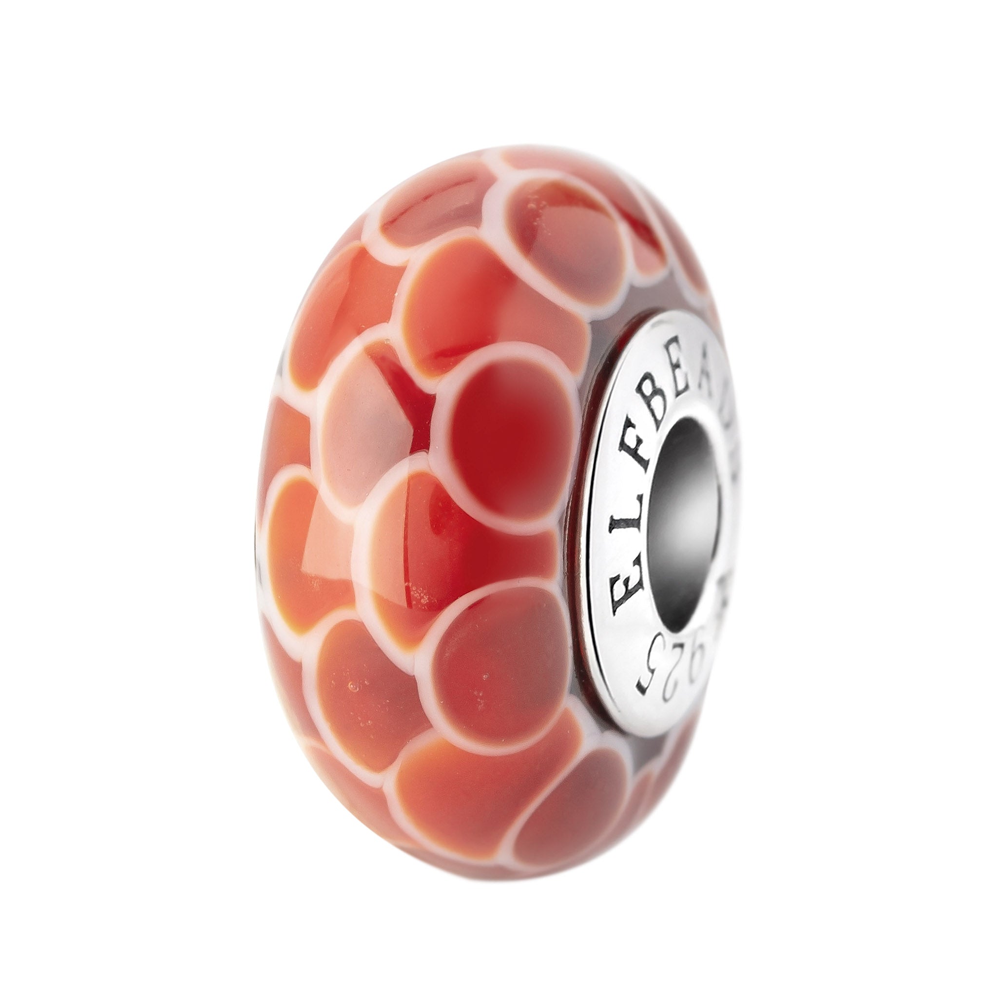 Elfbeads Fireleaf Dragon Scales red glass Bead by The Alternative Bead. Your official Elfbeads Retailer from Germany