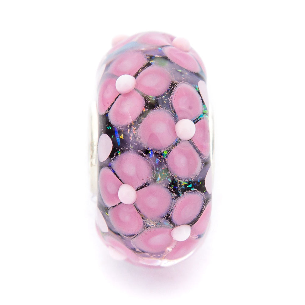 Elfbeads Flower Kiss Flowerfield pink glass Bead by The Alternative Bead. Your official Elfbeads Retailer from Germany