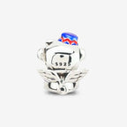 Praan Flying Winged Monkey Charm silver and multicolor sterling-silver Bead by The Alternative Bead. Your official Praan Retailer from Germany