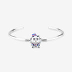 Praan Flying Winged Monkey Charm silver and multicolor sterling-silver Bead by The Alternative Bead. Your official Praan Retailer from Germany