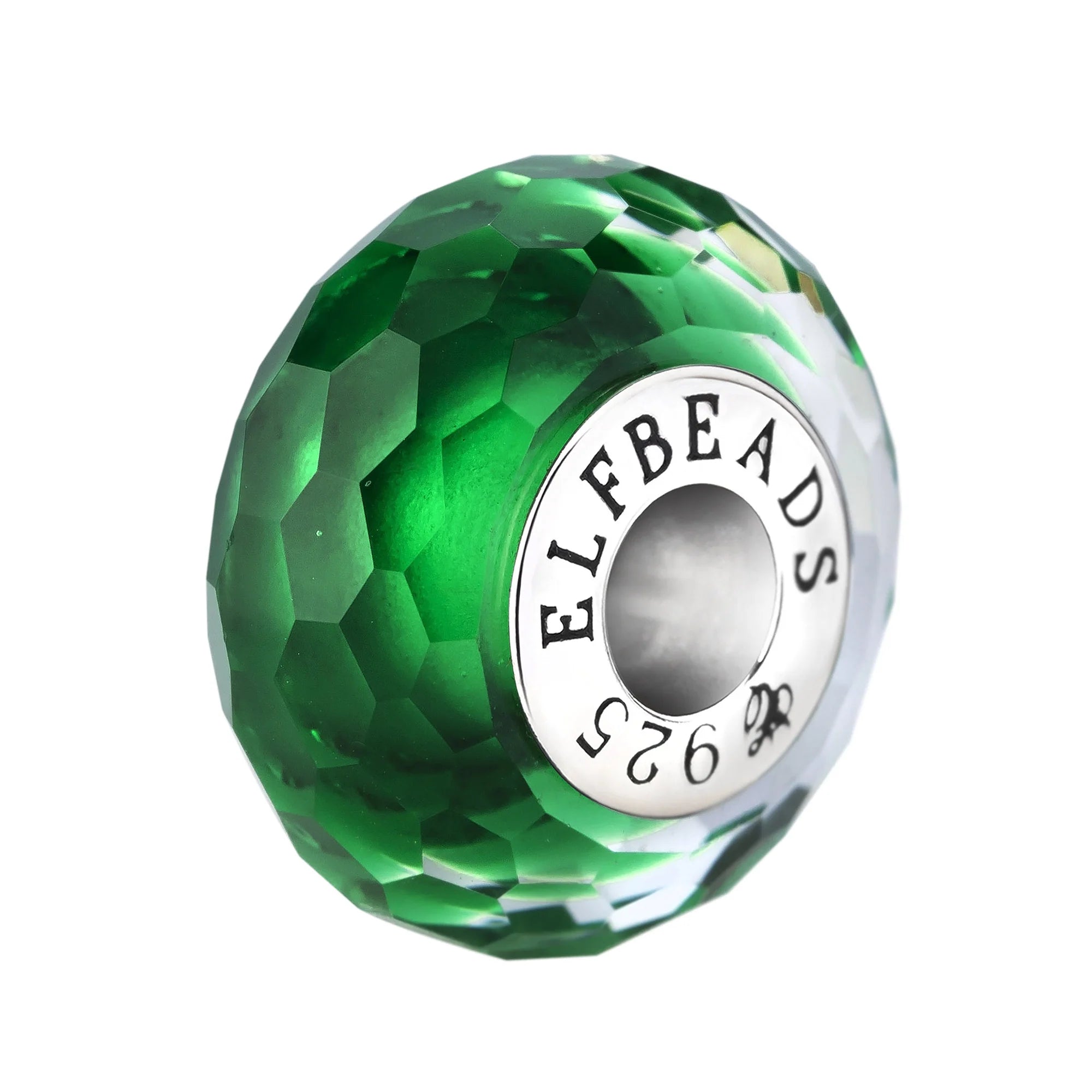 Elfbeads Forest Fractal green glass Bead by The Alternative Bead. Your official Elfbeads Retailer from Germany