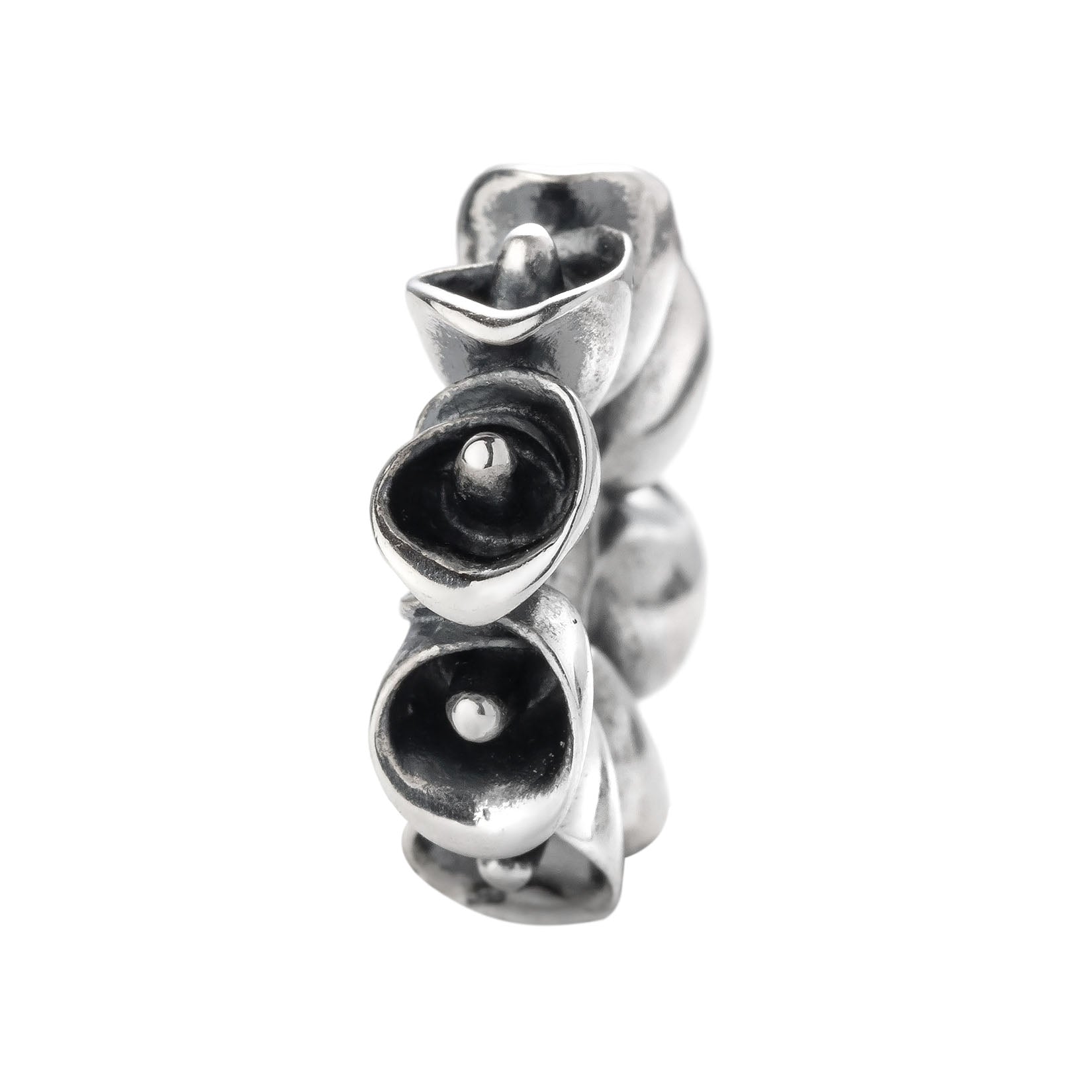 Elfbeads Forever Lilies V2 silver sterling-silver Spacer by The Alternative Bead. Your official Elfbeads Retailer from Germany
