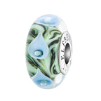 Elfbeads Forever Lilies-Harmony green glass Bead by The Alternative Bead. Your official Elfbeads Retailer from Germany