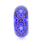 Elfbeads Forget-Me-Not Flowerstone blue glass Bead by The Alternative Bead. Your official Elfbeads Retailer from Germany