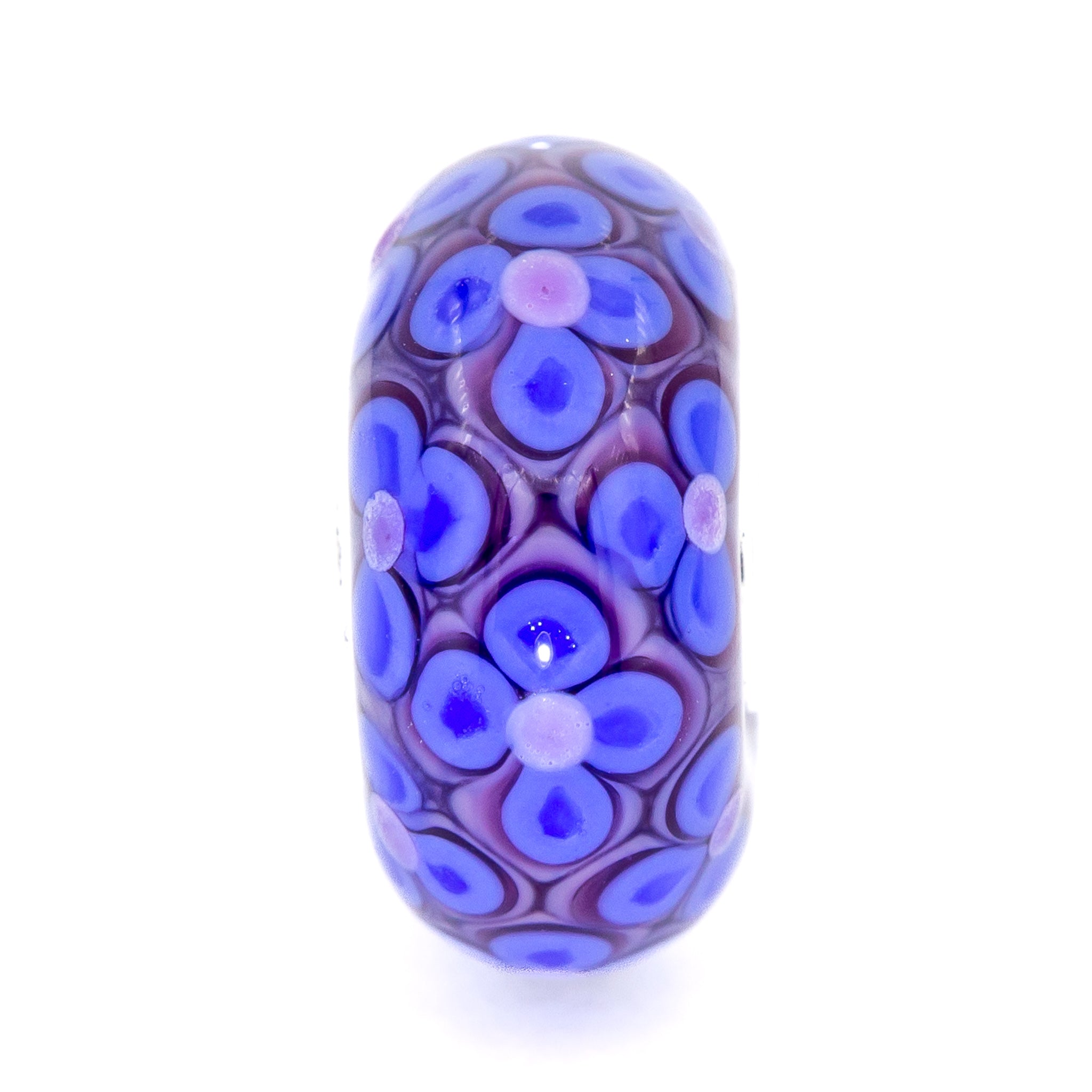 Elfbeads Forget-Me-Not Flowerstone blue glass Bead by The Alternative Bead. Your official Elfbeads Retailer from Germany