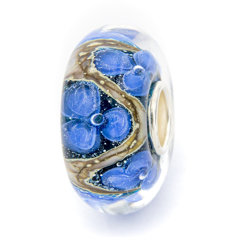 Elfbeads Forget-Me-Not Monet  glass Bead by The Alternative Bead. Your official Elfbeads Retailer from Germany