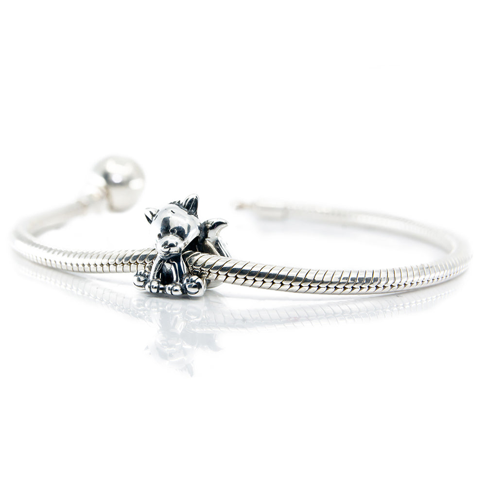 Aurora Charm Smarty the Fox Charm silver sterling-silver Bead by The Alternative Bead. Your official Aurora Charm Retailer from Germany
