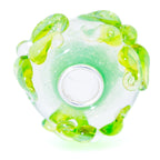 Elfbeads Fresh Green Edelweiss  glass Bead by The Alternative Bead. Your official Elfbeads Retailer from Germany