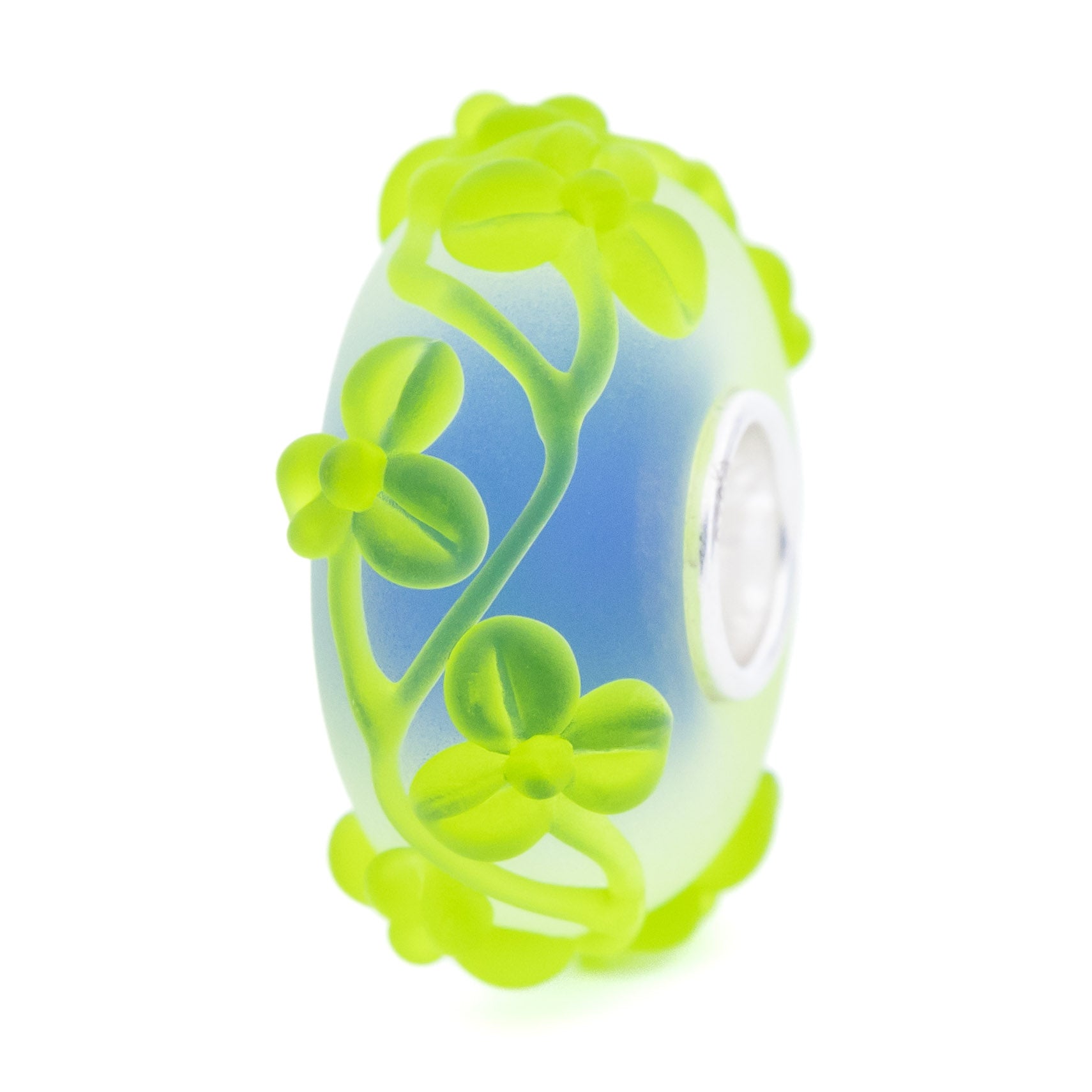 Elfbeads Fresh Green Flowertwig Frost  glass Bead by The Alternative Bead. Your official Elfbeads Retailer from Germany