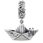 Elfbeads Frog Adventure silver sterling-silver Bead by The Alternative Bead. Your official Elfbeads Retailer from Germany