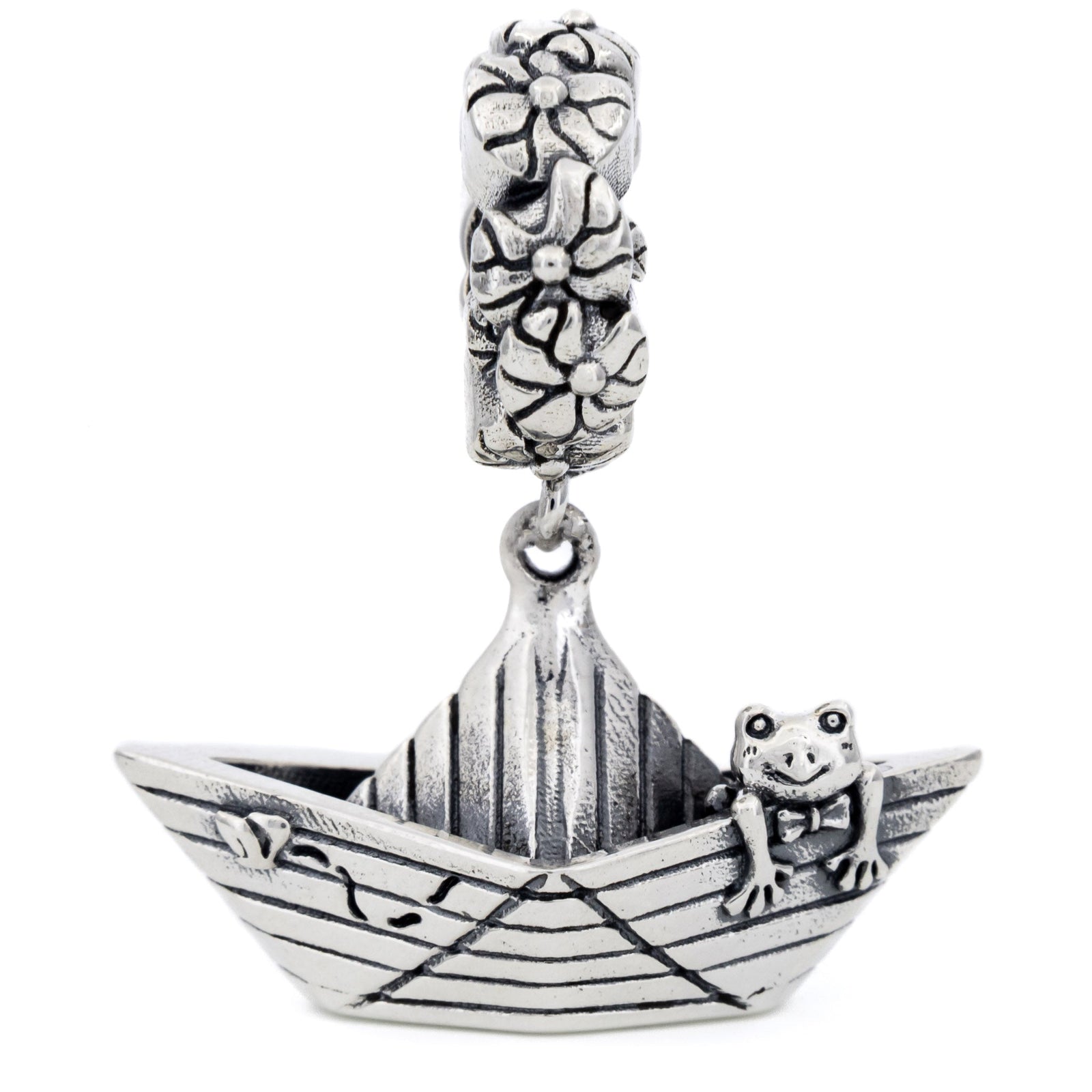 Elfbeads Frog Adventure silver sterling-silver Bead by The Alternative Bead. Your official Elfbeads Retailer from Germany