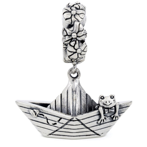 Elfbeads Frog Adventure silver sterling-silver Bead by The Alternative Bead. Your official Elfbeads Retailer from Germany