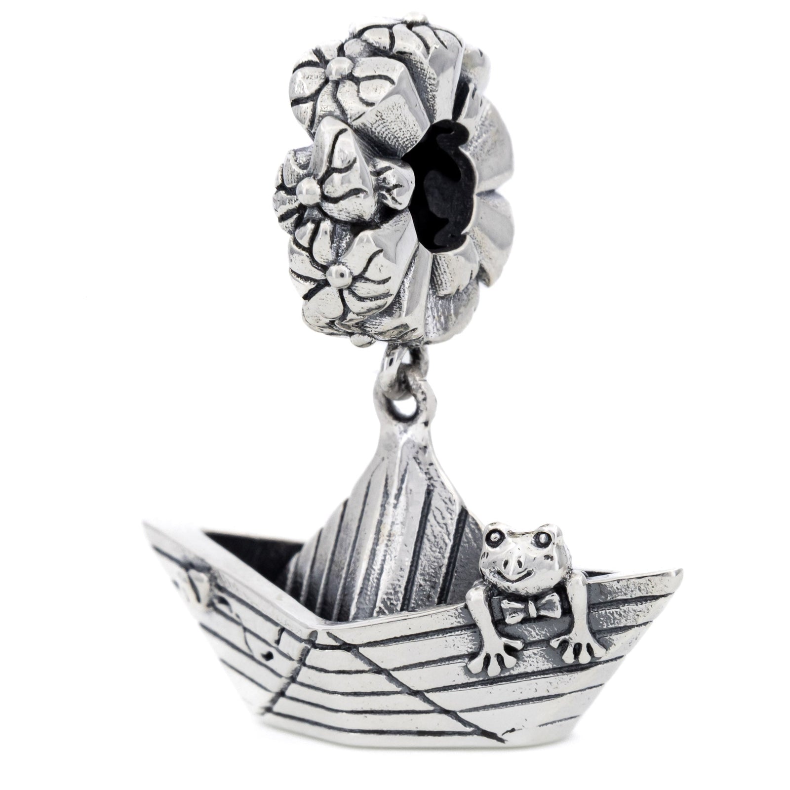 Elfbeads Frog Adventure silver sterling-silver Bead by The Alternative Bead. Your official Elfbeads Retailer from Germany