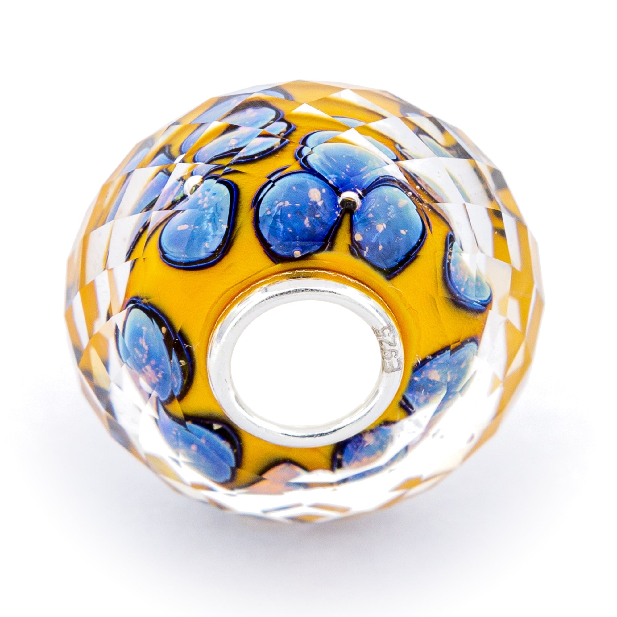 Elfbeads Sunrise Ocean Fieldstone Fractal  glass Bead by The Alternative Bead. Your official Elfbeads Retailer from Germany