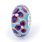 Elfbeads Aqua Fieldstone Fractal blue glass Bead by The Alternative Bead. Your official Elfbeads Retailer from Germany