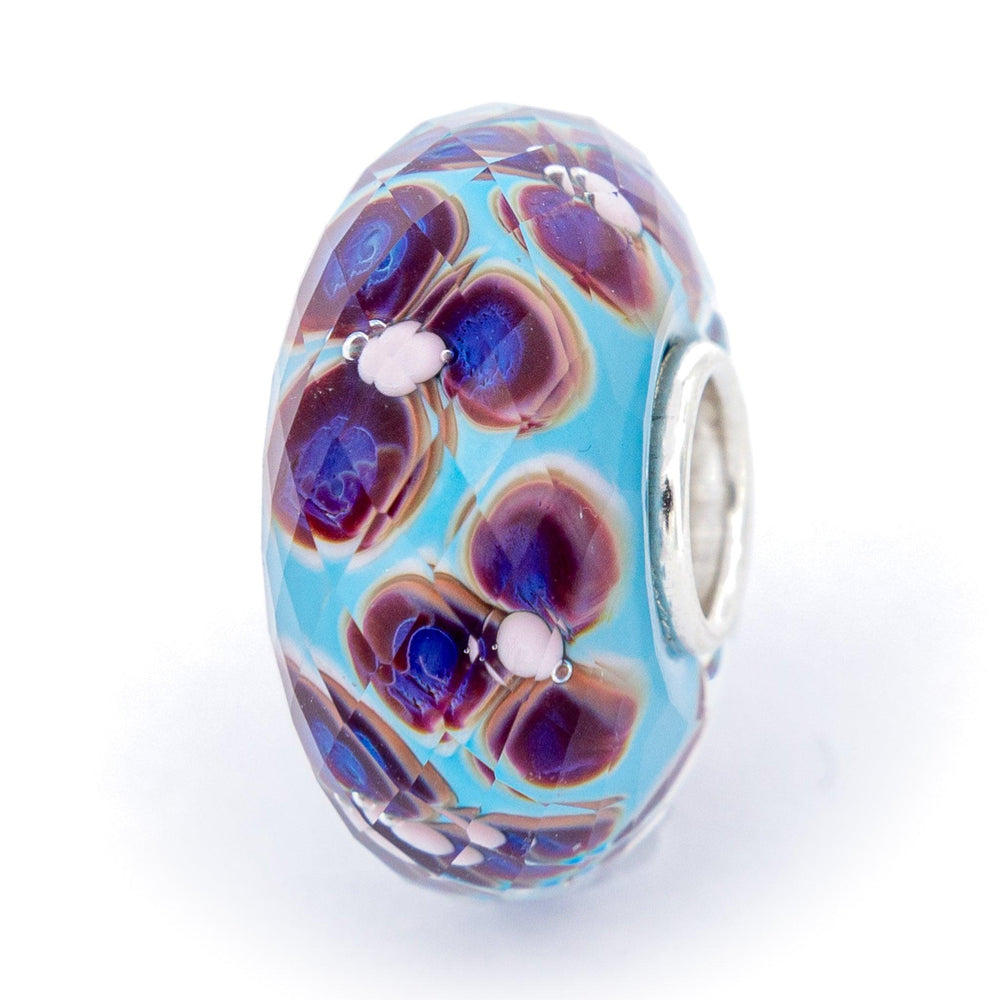 Elfbeads Aqua Fieldstone Fractal blue glass Bead by The Alternative Bead. Your official Elfbeads Retailer from Germany