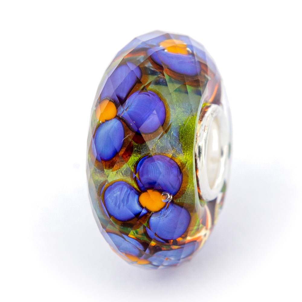 Elfbeads Moor Forget-Me-Not Fieldstone Fractal  glass Bead by The Alternative Bead. Your official Elfbeads Retailer from Germany