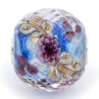 Elfbeads Moonshimmer Art Flowerworld Fractal blue glass Bead by The Alternative Bead. Your official Elfbeads Retailer from Germany