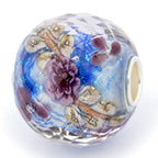 Elfbeads Moonshimmer Art Flowerworld Fractal blue glass Bead by The Alternative Bead. Your official Elfbeads Retailer from Germany